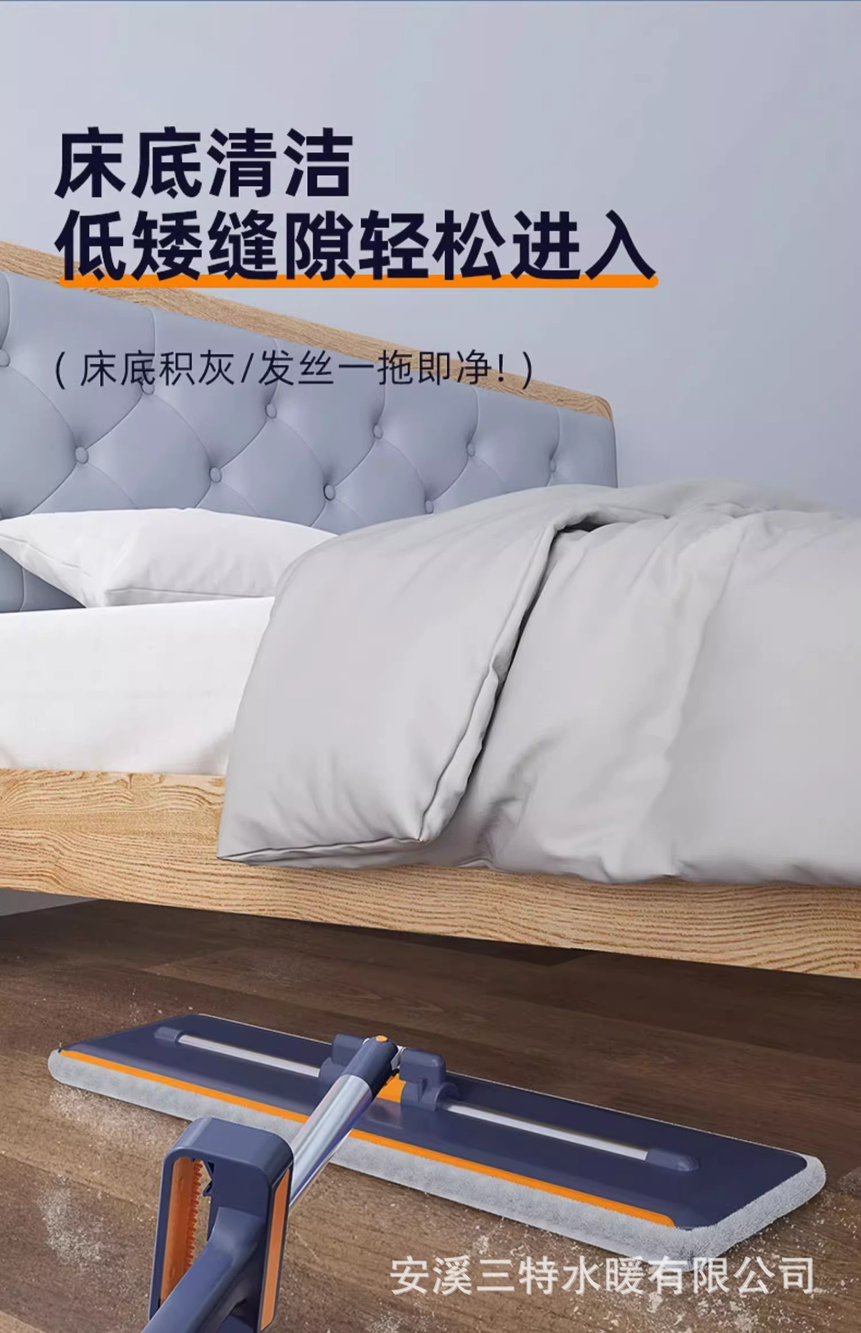 免手洗2023新款平板拖把家用一拖净加大吸水懒人地拖拖布拖地神器详情17