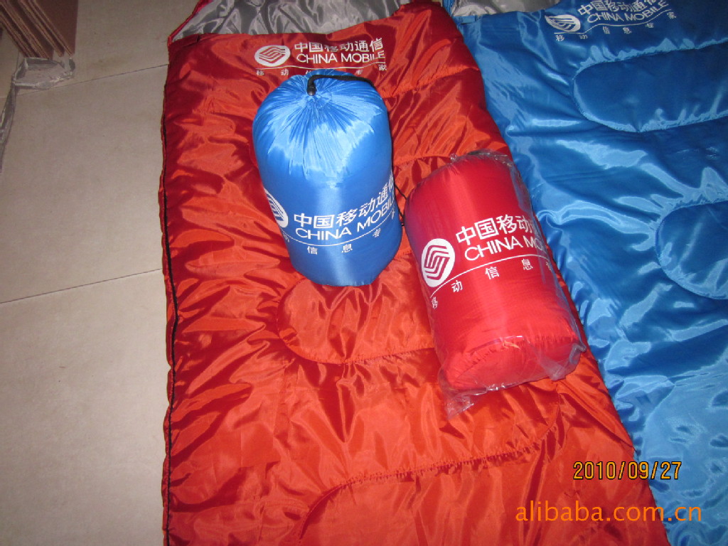 户外用品 户外野营睡袋 春季 午休露营 信封带帽睡袋批发详情1