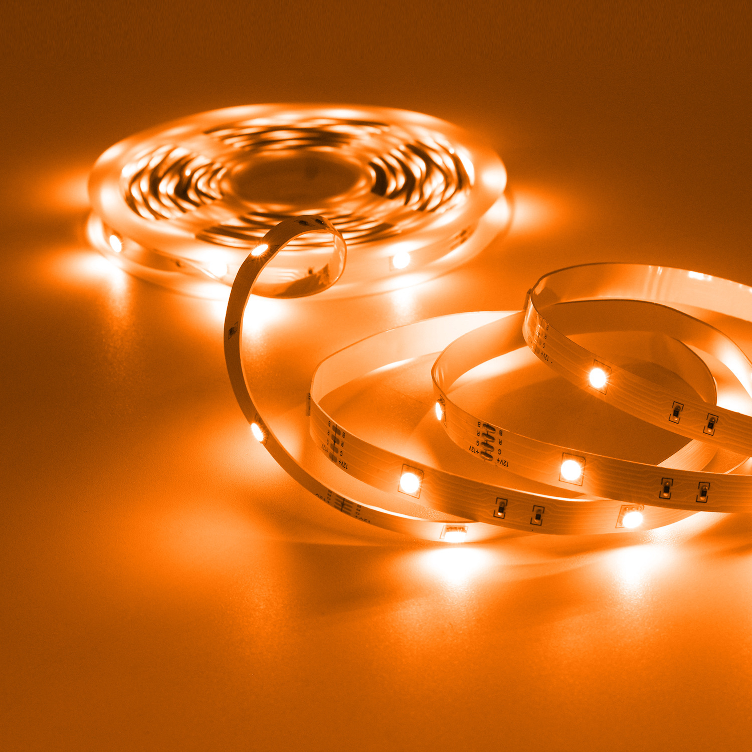 Wholesale of 12V 5050RGB 1-meter 30 bare plate spray glue drip glue low-voltage light strip outdoor atmosphere decorative lights pic 3