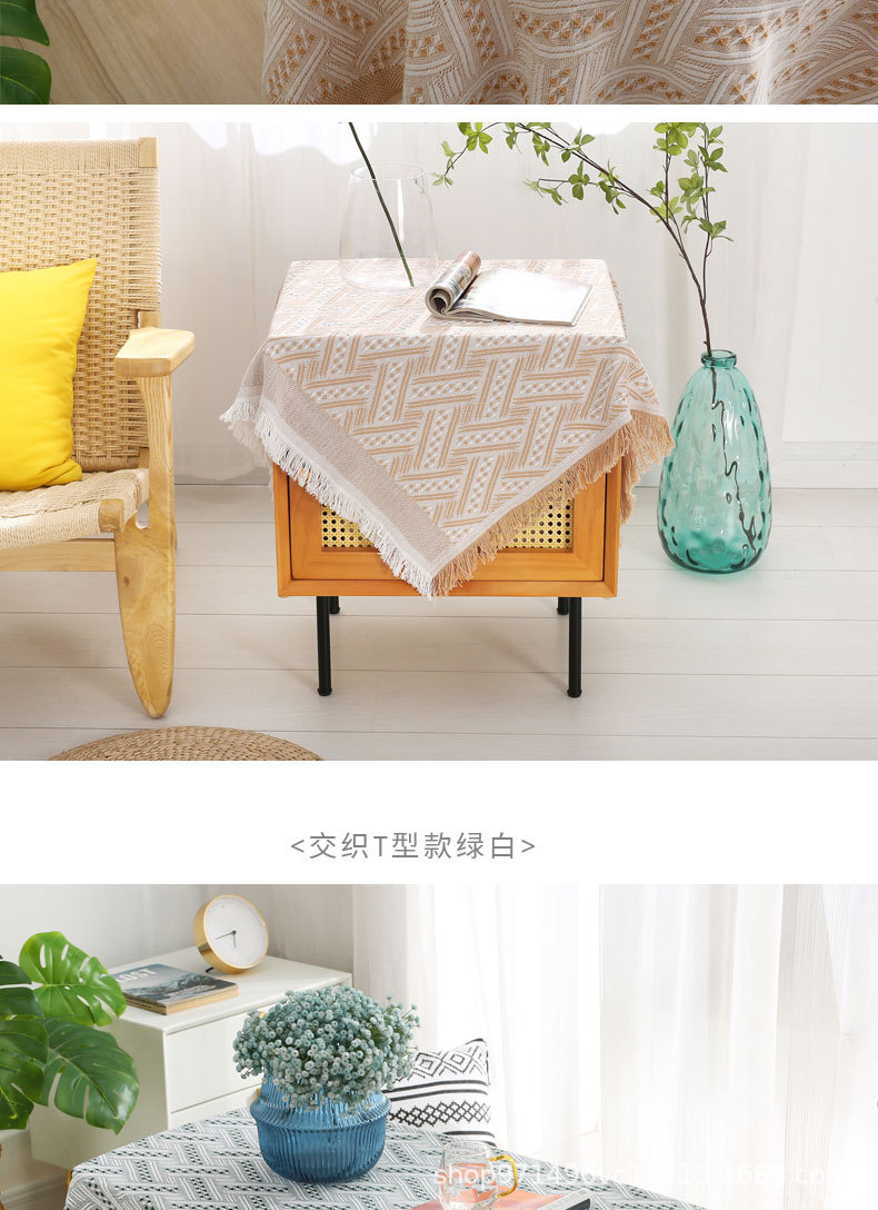 丹罗兰 拍照背景布白色ins装饰摄影挂布摆摊美食桌布道具白布甜品野餐布流苏边桌布桌布布艺酒店桌布餐桌布详情1