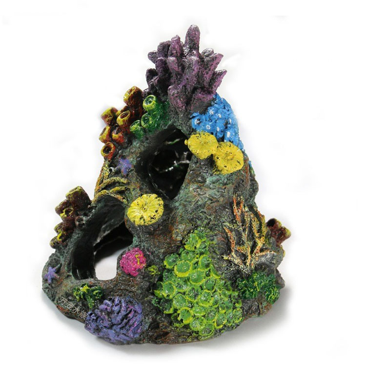 Fish tank landscape decoration, submarine shelter bucket, aquarium decoration, resin ornaments, breeding cave, fish and shrimp shelter house pic 11