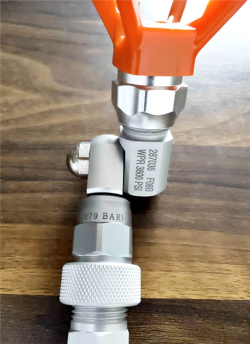 高压无气喷涂机万向转接头 喷涂机配件 270°旋转 喷枪万向头详情10