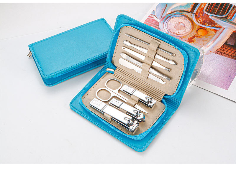 New nail clipper set of 9 pieces, manicure and nail care tool set, large nail clipper gift, wholesale nail clipper set shanilak pic 13