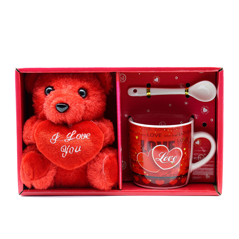 外贸跨境专供情人节礼物陶瓷马克杯咖啡杯水杯礼品套装可做客logo详情3