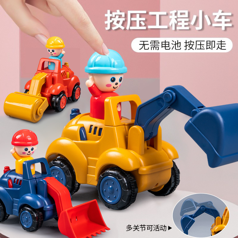 仿真工程叉车模型可升降惯性搬运吊叉车儿童男孩玩具批发摆地摊详情9