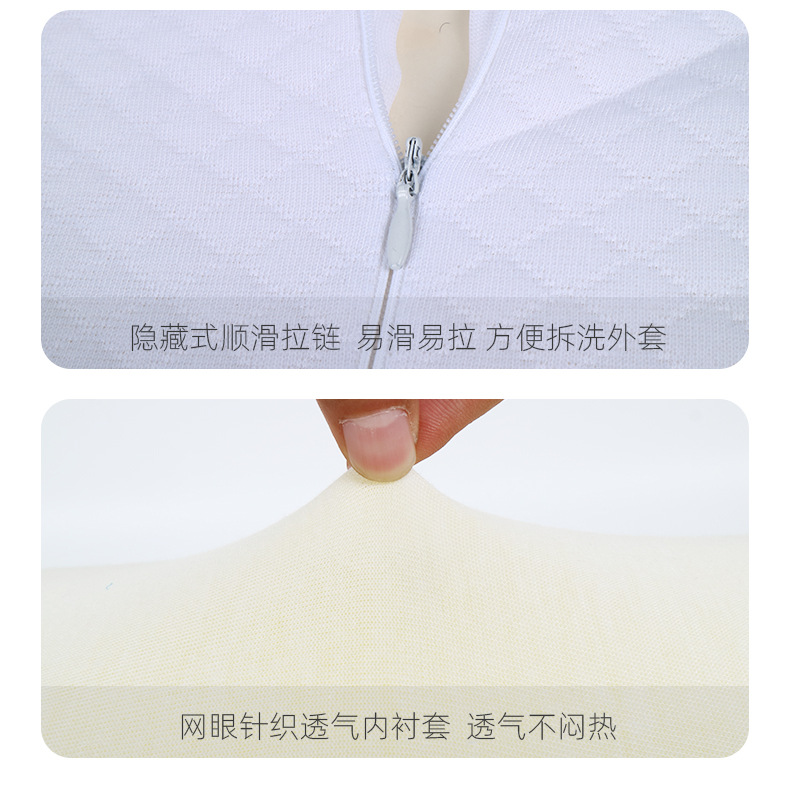 Single-sided butterfly-shaped memory foam pillow, cervical pillow, sleep repair, sleep aid, neck protection pillow, foam slow rebound pillow core, customized pic 7