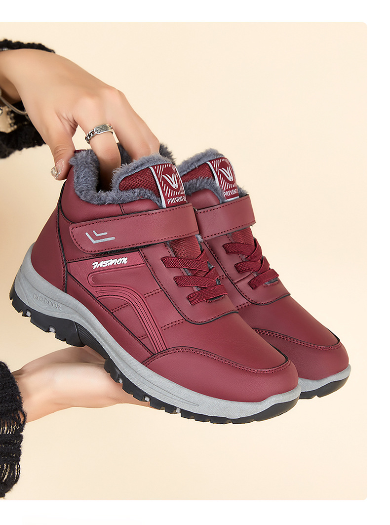 女棉鞋冬季保暖休闲鞋子加绒加厚棉靴女士鞋子新款代发批发雪地靴详情20