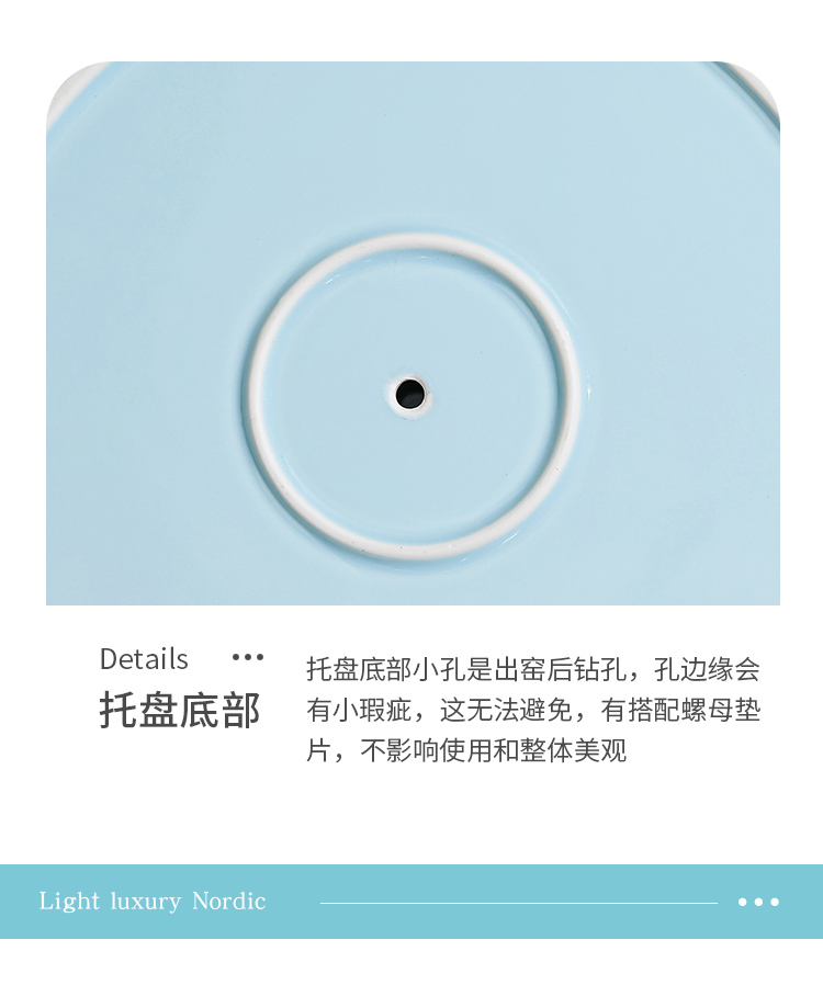 96N少女心陶瓷水杯家用套装客厅茶具杯子茶杯感轻奢乔迁结婚详情22