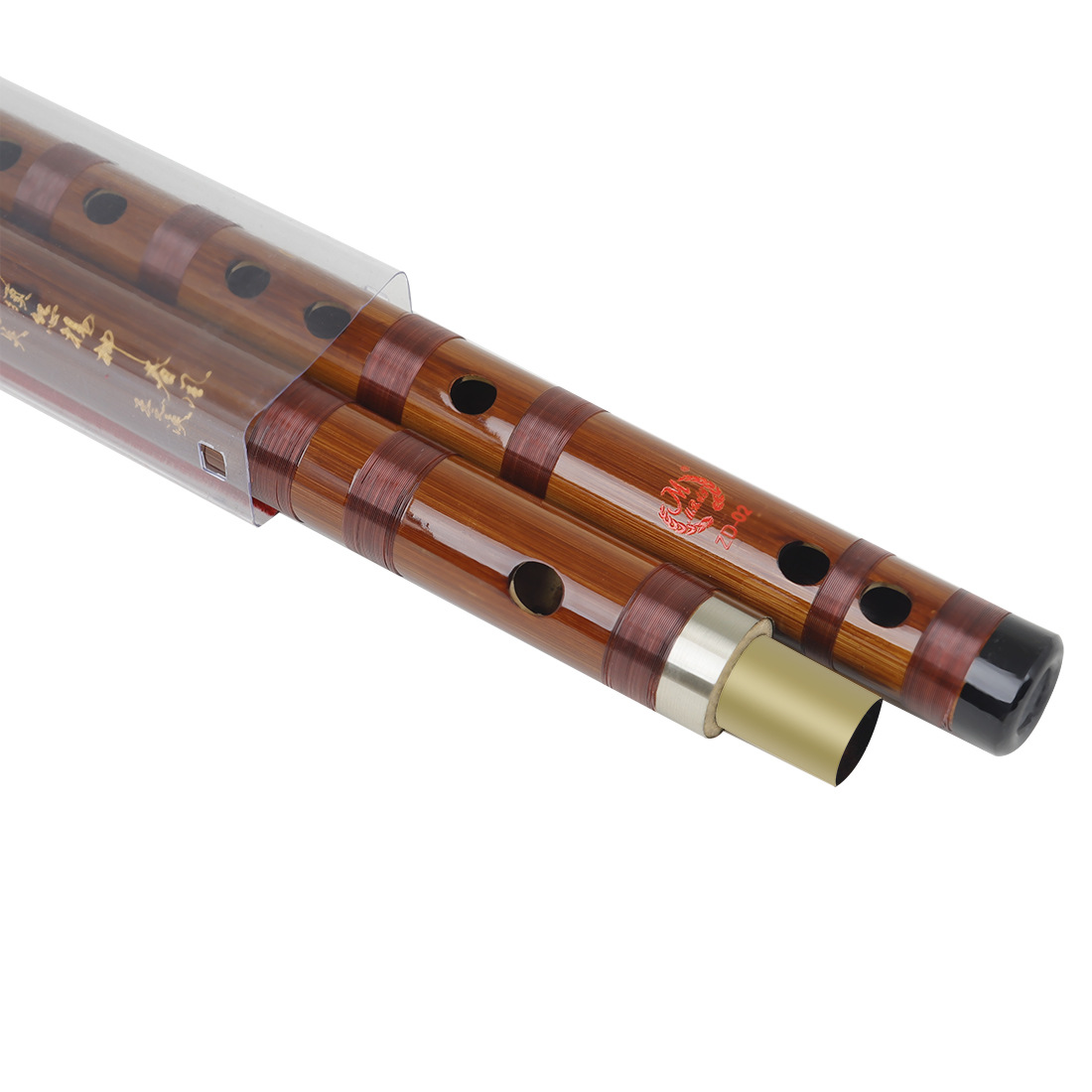 ZD-02 Meibate Bamboo Flute Plastic box for beginners to learn C/D/E/F/G key instruments wholesale bamboo flute for beginners to get started pic 3