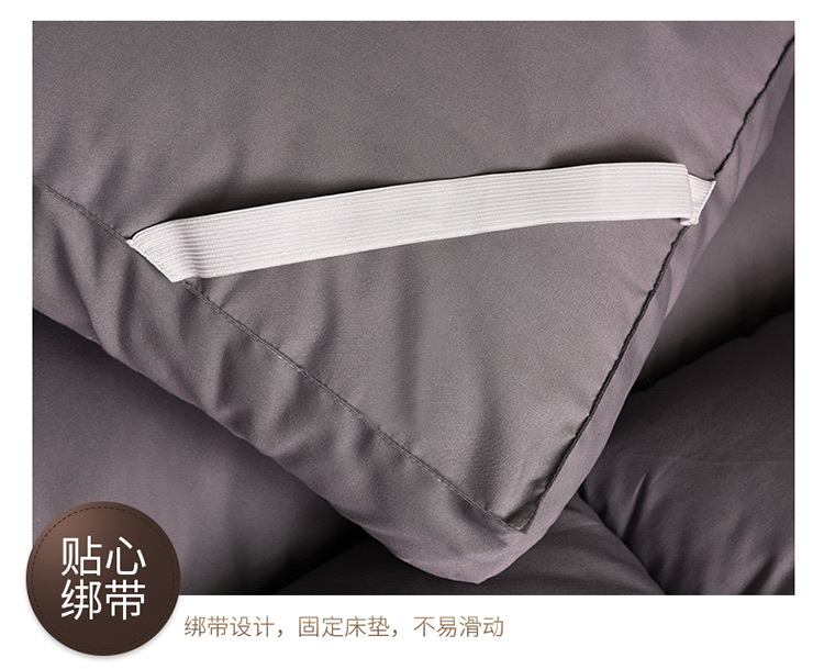 Wholesale of plush soft mattresses, 10cm thickened three-dimensional mattresses for five-star hotels, and student dormitory quilts pic 17