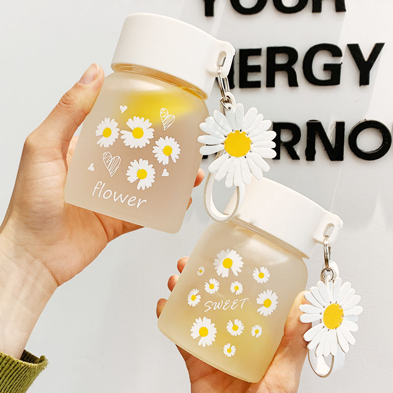 The popular bamboo joint cup, InS-style straw coffee cup, store anniversary promotion advertisement, gift glass water cup with logo printing pic 2