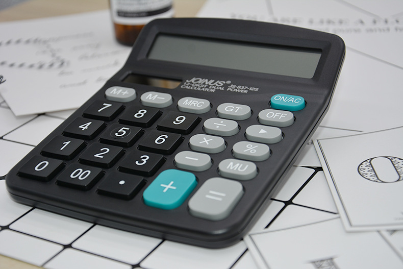 Business, finance and office calculator, 12-digit calculator, LOGO, solar-powered calculator, no electricity pic 6