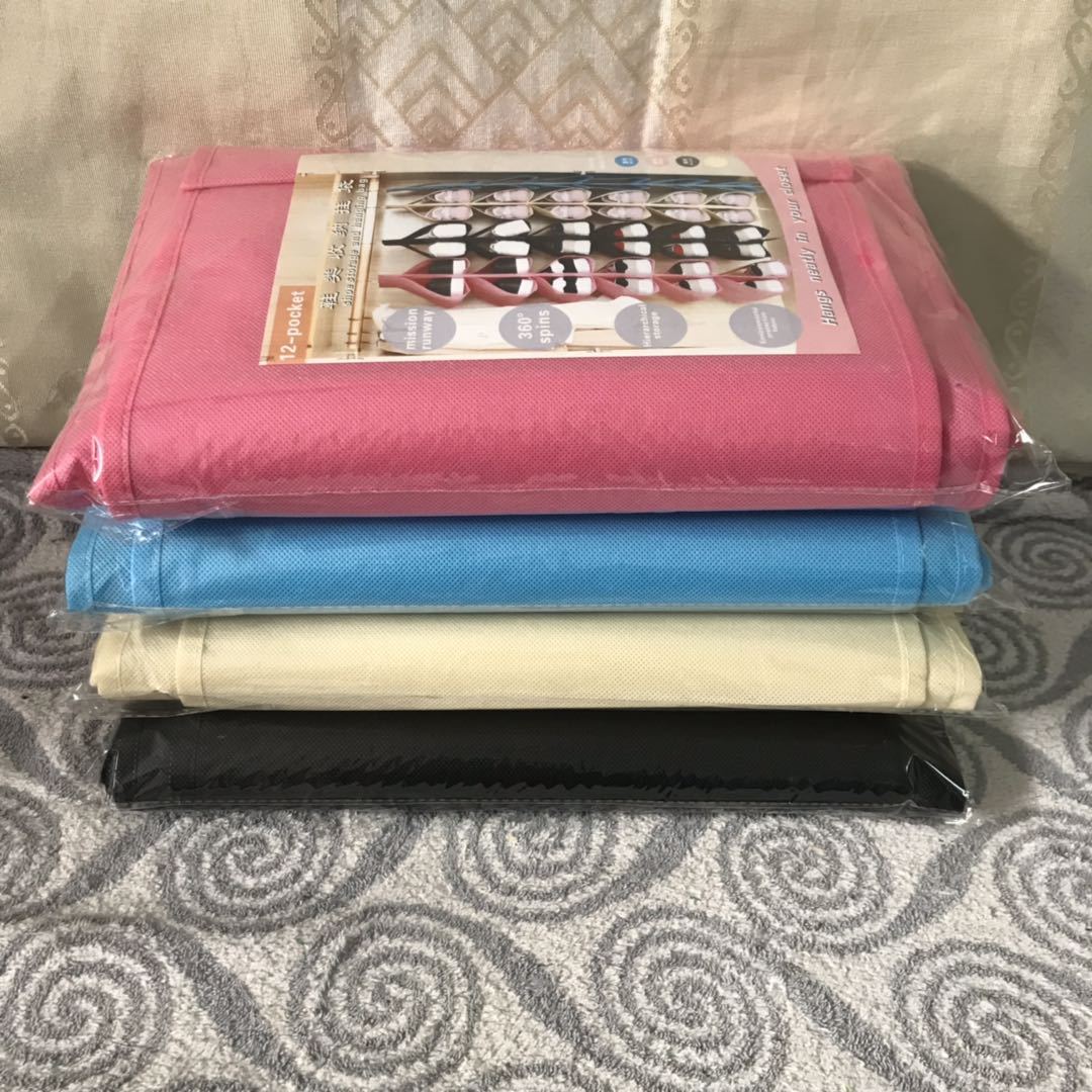 New non-woven fabric storage bags are directly supplied by the manufacturer. We offer multi-color and large-capacity shoe storage hanging bags and wholesale home storage bags pic 16