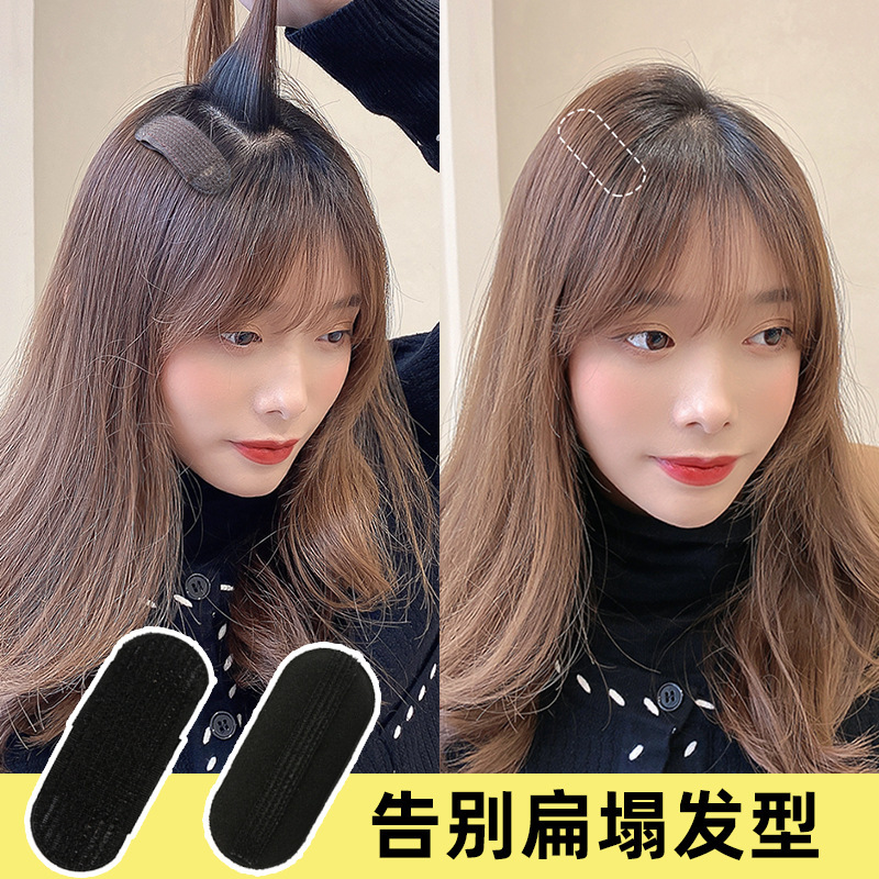 韩版新款粉色系列宽边发箍小香风呢子头箍高颅顶外出百搭发饰批发详情7