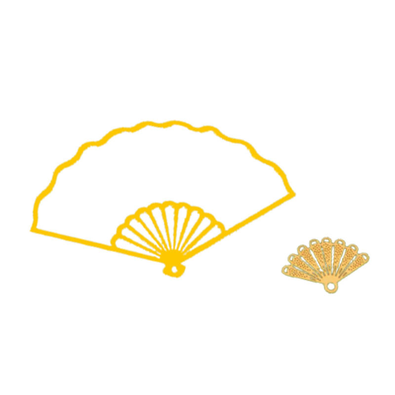 Custom-made metal hollowed-out frame bookmarks, Chinese-style folding fan embroidered frame bookmarks, exquisite and diverse bookmark customization pic 16
