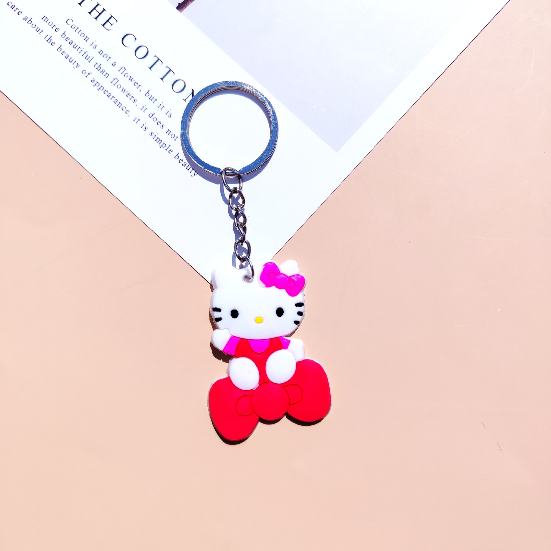 美乐蒂小挂件可爱钥匙扣kitty书包挂饰PVC包包挂件小礼品批发详情3