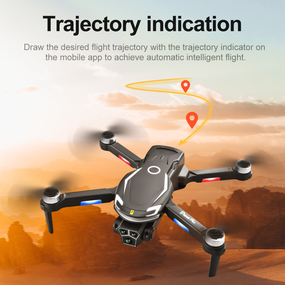 新款跨境儿童玩具遥控飞机 航拍高清8K长续航四轴无刷无人机drone详情23