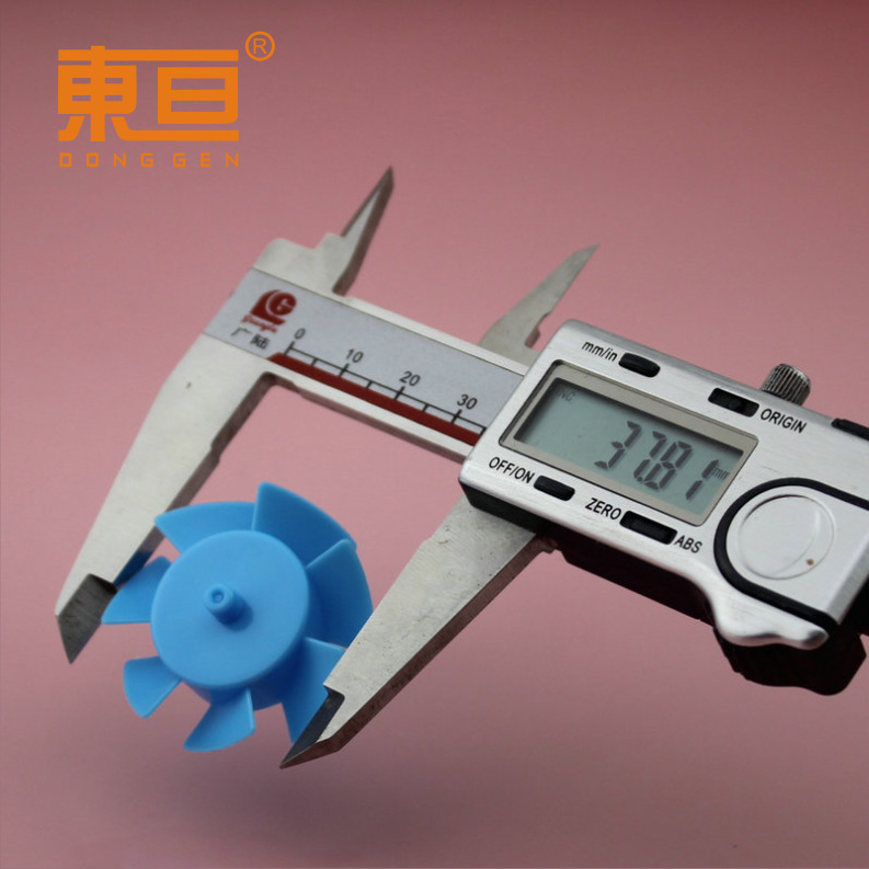 Φ387Y2A blue 38 seven-blade paddle with head, propeller, fan blade, toy fan blade, small making parts pic 5
