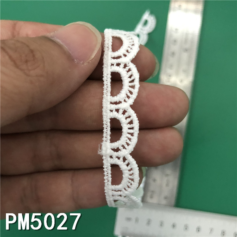 New Lolita embroidery water-soluble lace, milk silk single-sided small flower wave lace, lace with barcode pic 22