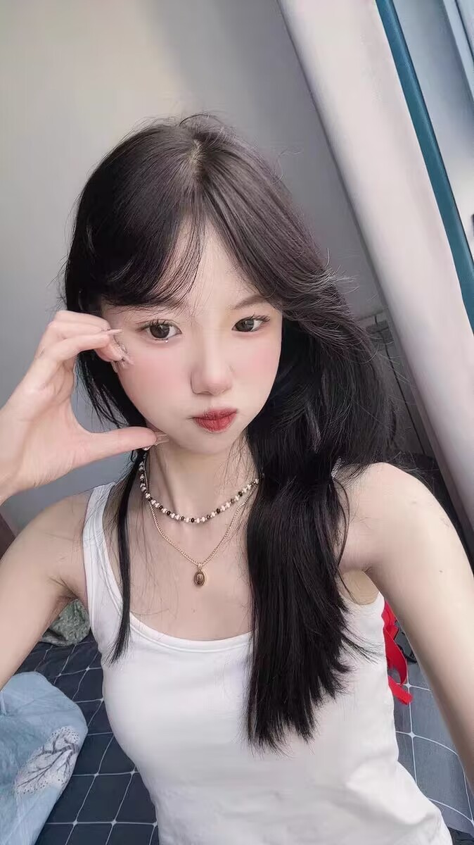 WYK虎眼石黑玛瑙母贝吊坠项链女彩色串珠毛衣链叠戴美拉德锁骨链详情5