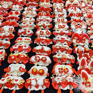 粉色多巴胺发卡y2k发夹配饰女式圆形无痕可爱小边夹新款刘海夹女详情14