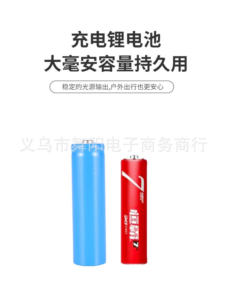 Factory wholesale XML-T6 telescopic zoom high-intensity flashlight long-range outdoor charging mini aluminum alloy small hand tube pic 14