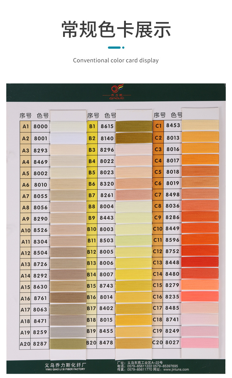 定制染色高弹丝纱线 尼龙弹力拷边线 四针六线运动服锁边缝纫机线详情12