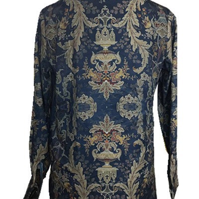 European and American Spring and Autumn cross-border long-sleeved lapel loose shirt for women pic 3