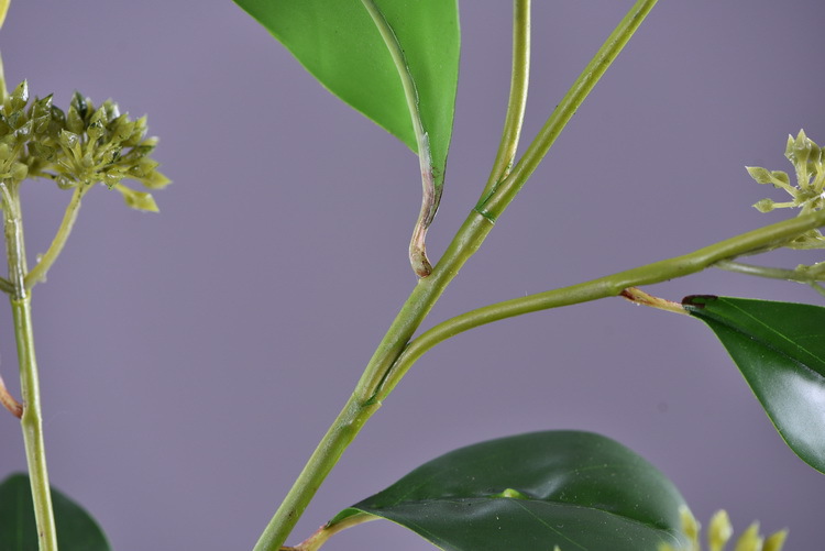 Artificial flower bouquets, flower arrangements, green plants, Dingding grass, artificial flowers, living room ornaments, decorative items, plastic flowers, photography props, silk flowers, artificial plants pic 24