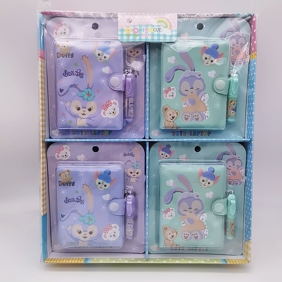 三丽鸥小学生笔记本套装可爱儿童文具小奖品旅行记事本女密码本子详情15