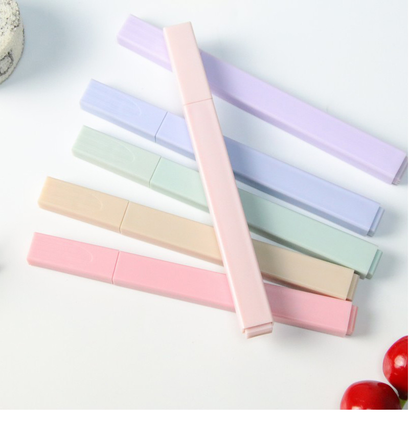 12-color notebook pen, creative stationery, student key point marking pen pic 10