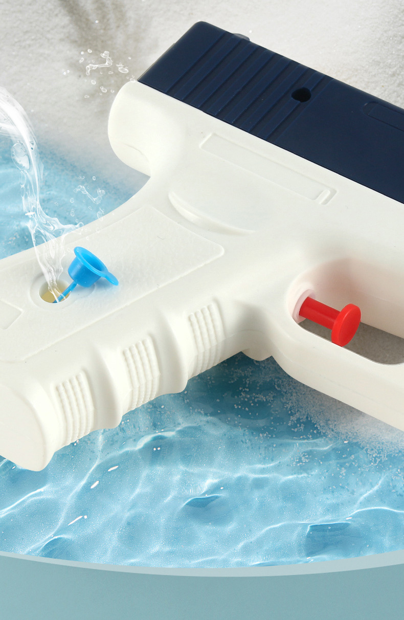 儿童连发无限水容量高速手动强劲动力水枪格洛克手动连发水枪型玩具详情10