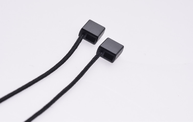 厂方直供小方头线扣吊牌挂绳蜡线编织线吊粒通用吊牌绳扣服装吊绳详情4