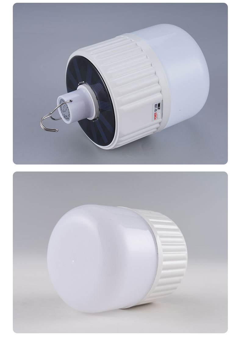 Cross-border LED solar bulbs, rechargeable bulbs, wholesale night market and street stall special lights, energy-saving lighting, emergency lights pic 10