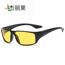 新款户外偏光太阳镜 外贸男士运动驾驶方框骑行墨镜 热卖眼镜D731详情7