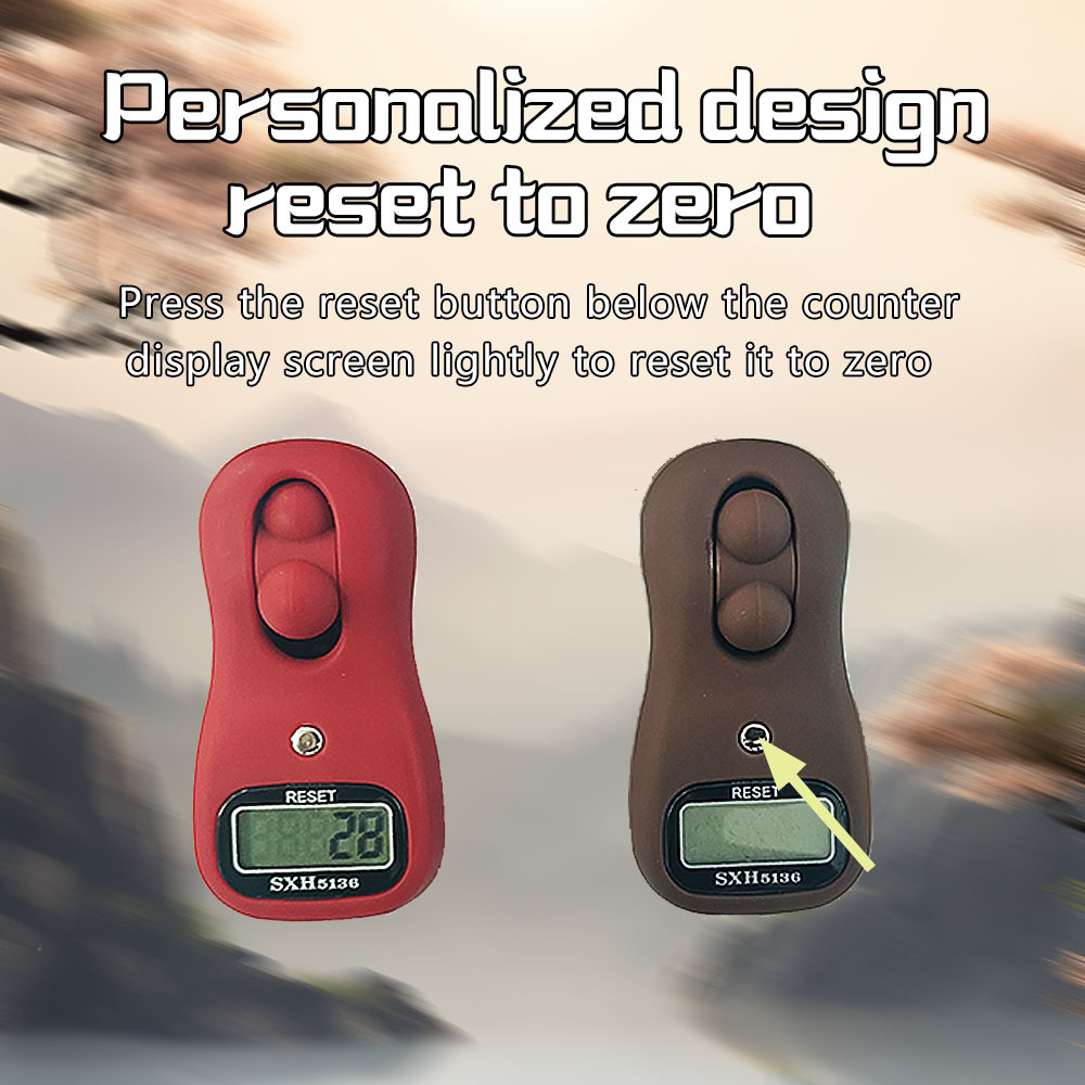 sxh5136 Manual dial counter, portable finger hand-held rotary dial counter 3001P pic 2