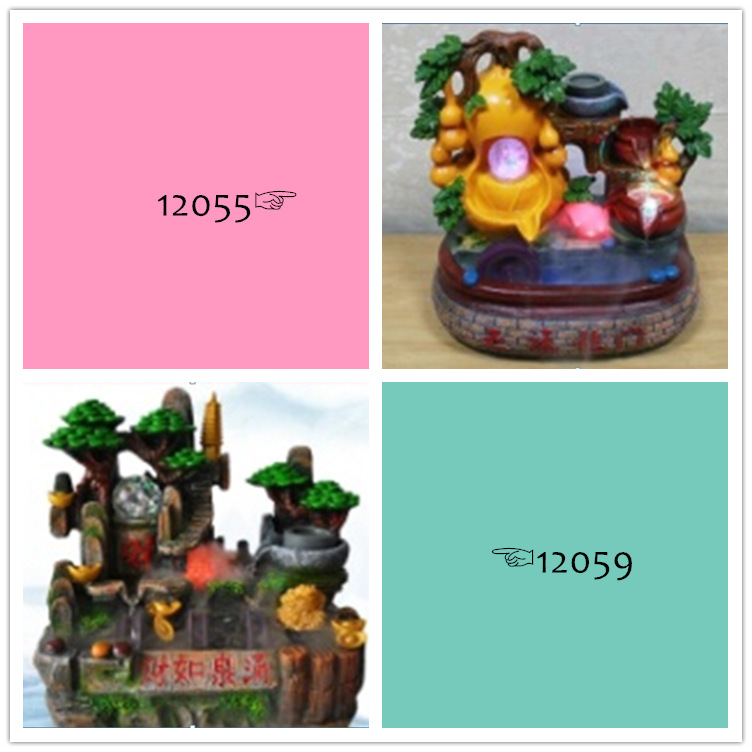 Wholesale of traditional Chinese flowing water handicrafts, indoor flowing water fountains, micro-landscape flowing water ornaments pic 6