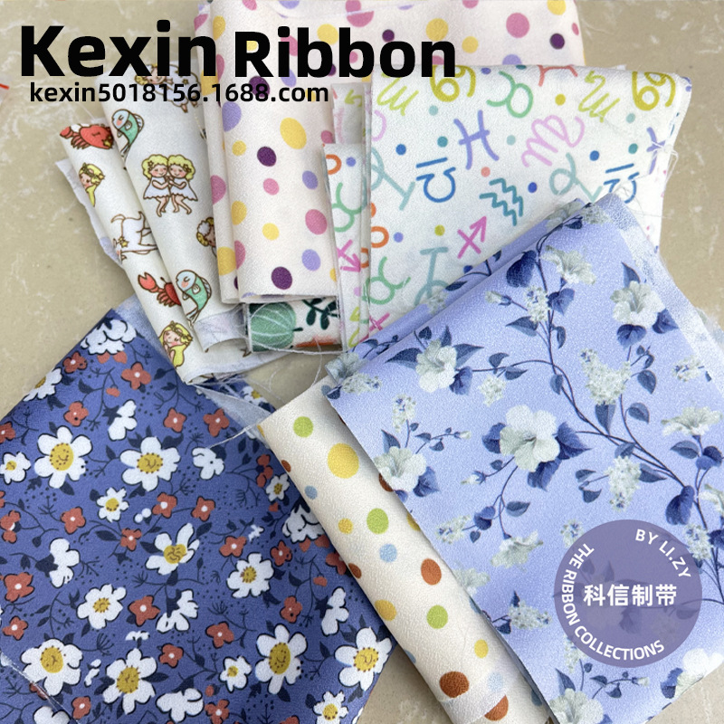 9cm single-color cloth strip fat intestine hair band, single-layer cloth strip handmade diy hair accessory bow material large intestine hair band pic 6