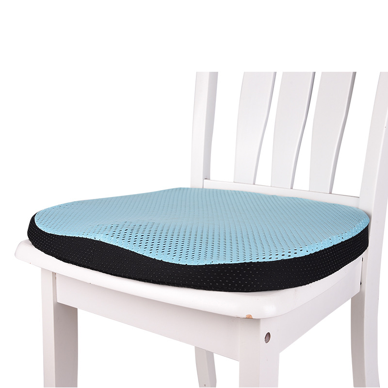 Gel seat cushion for students, summer breathable, cooling, cool silicone car ice pad, honeycomb seat cushion, summer cooling pad pic 1
