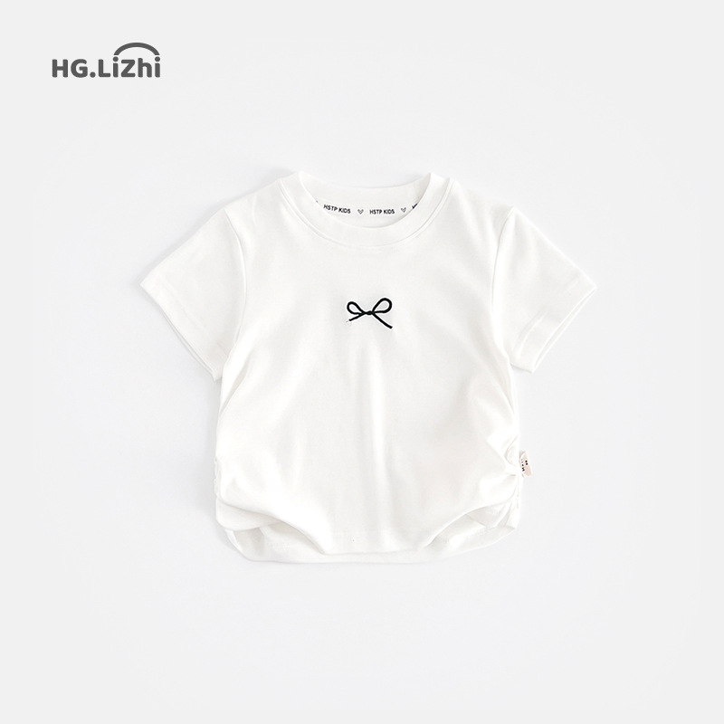 女童韩系T恤2024新款童装小女孩夏季网红洋气爆款上衣潮一件代发详情5