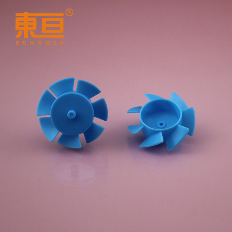 Φ387Y2A blue 38 seven-blade paddle with head, propeller, fan blade, toy fan blade, small making parts pic 9