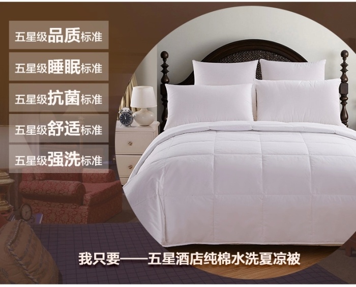 Luxury Hotel supplies air conditioning quilts, summer cooling quilts and pure cotton summer quilts pic 32