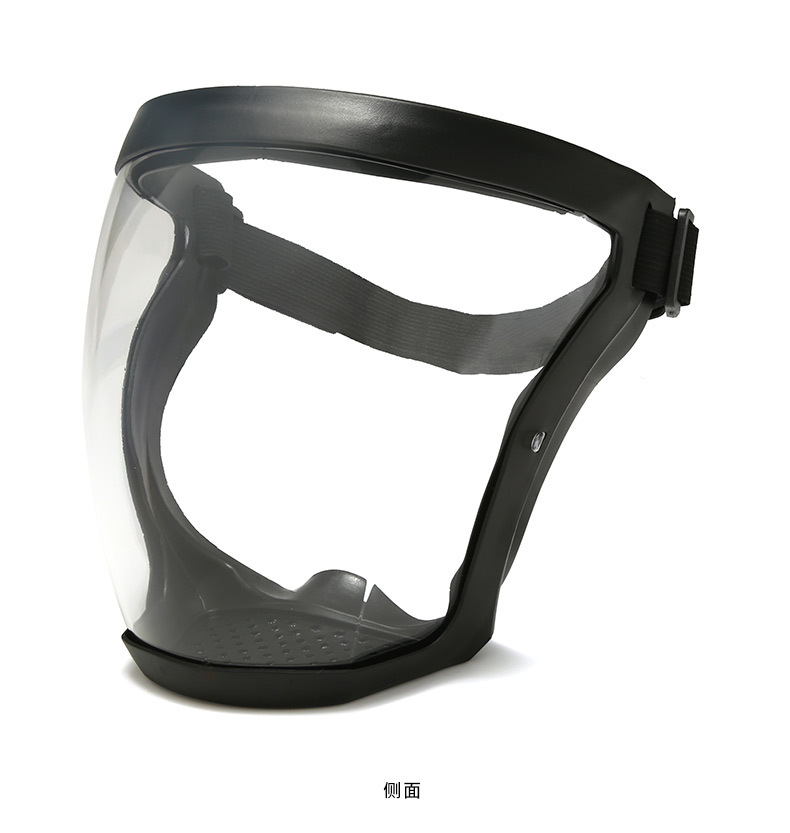 High-definition transparent protective face mask, anti-droplet, anti-dust, anti-dust, labor protection, cycling goggles, cross-border glasses 968 pic 18