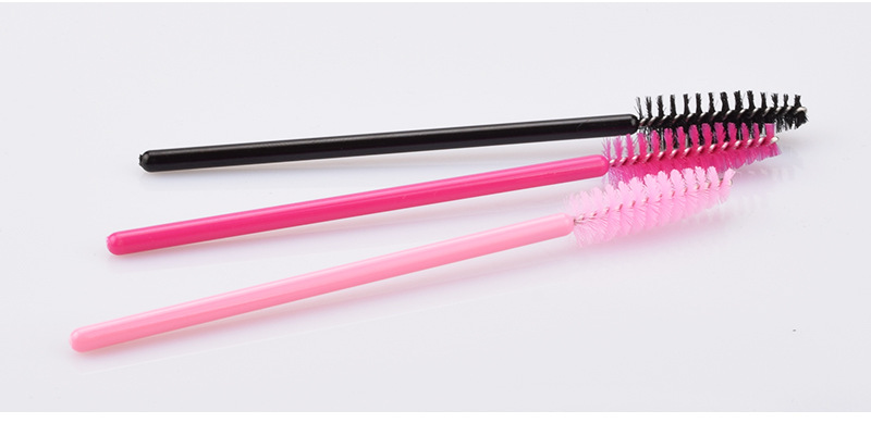 Factory direct sales of disposable false eyelash brushes, eyebrow brushes, spiral eyelash brushes and nylon eyelash curling combs pic 6