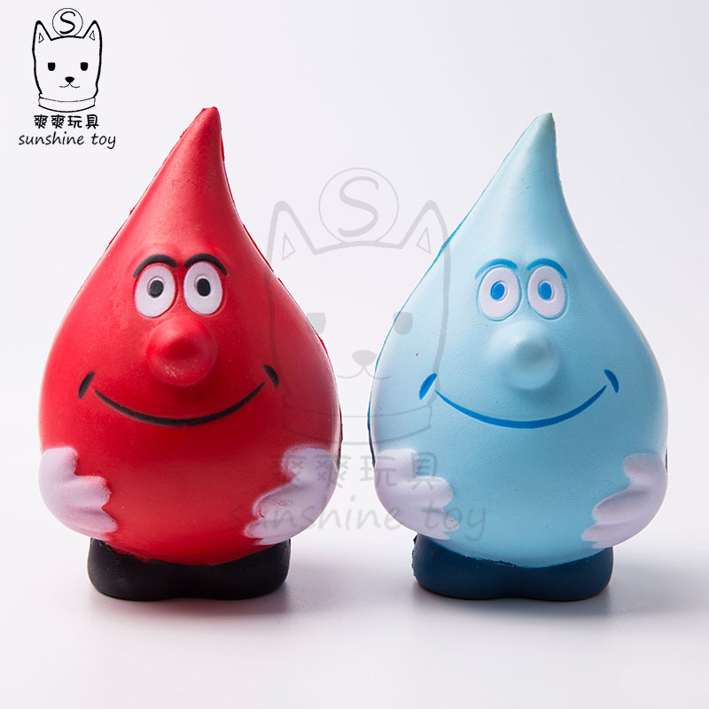 跨境情人节专享 红色爱心压力球 7cm发泡海绵PU桃心血站握力球 印刷logo定制 气球形状压力缓解工具详情41