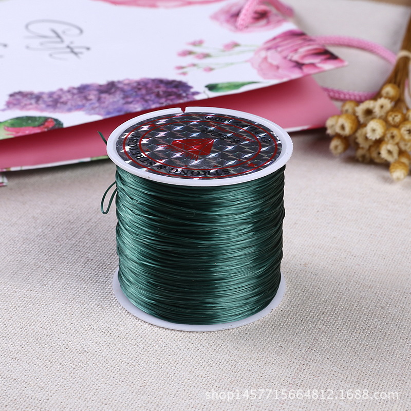 扁形水晶线佛珠弹力线松紧线diy手工编织手链串珠线绳子详情14