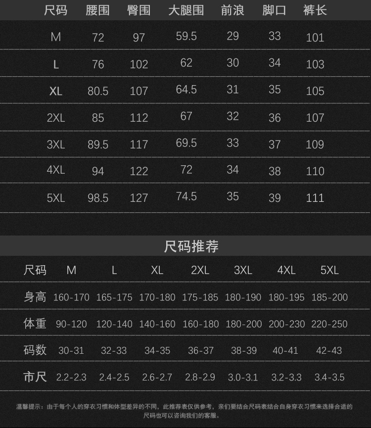 男裤秋季弹力休闲裤男宽松直筒卫裤男松紧腰男士裤子大码工装裤35详情5