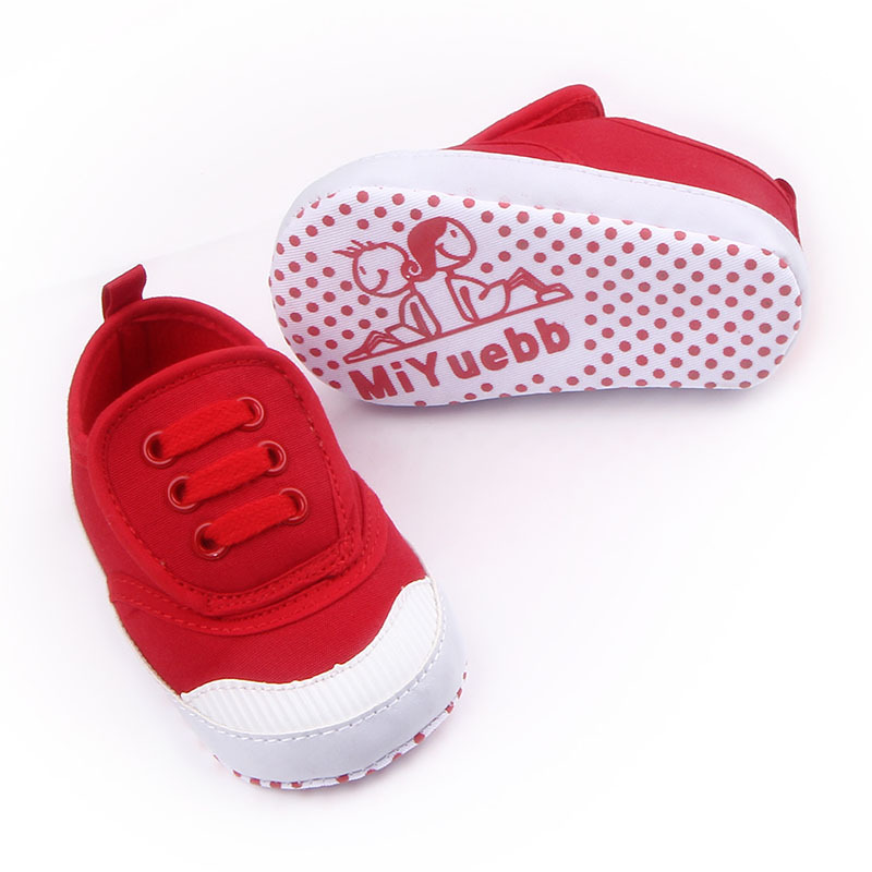 秋季新款 魔术贴帆布宝宝学步鞋 婴儿鞋外贸货源 D0634详情17