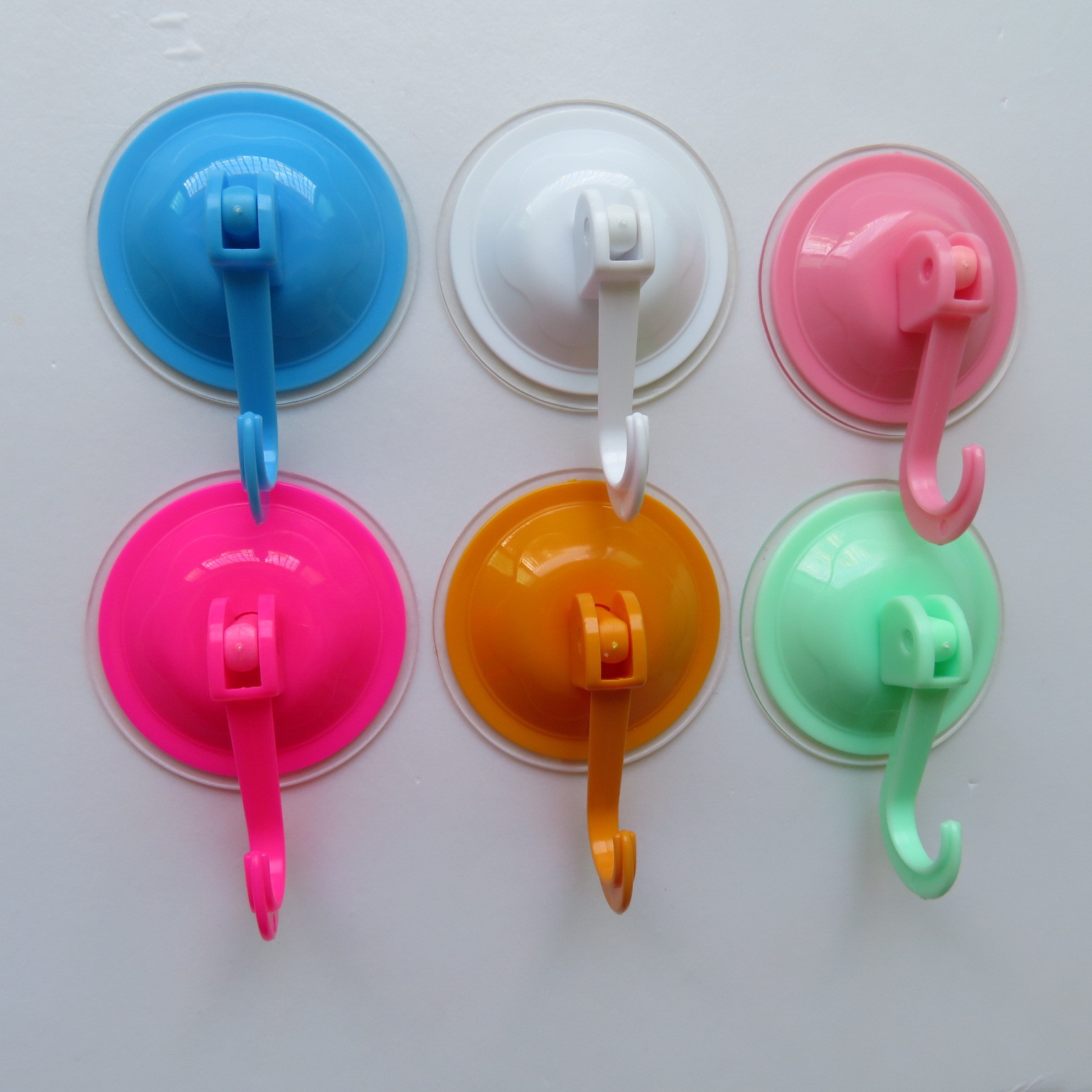 Seamless transparent hook wall-mounted, 6cm no-drilling adhesive hook, strong wall adhesive, nail-free small hook manufacturer pic 12