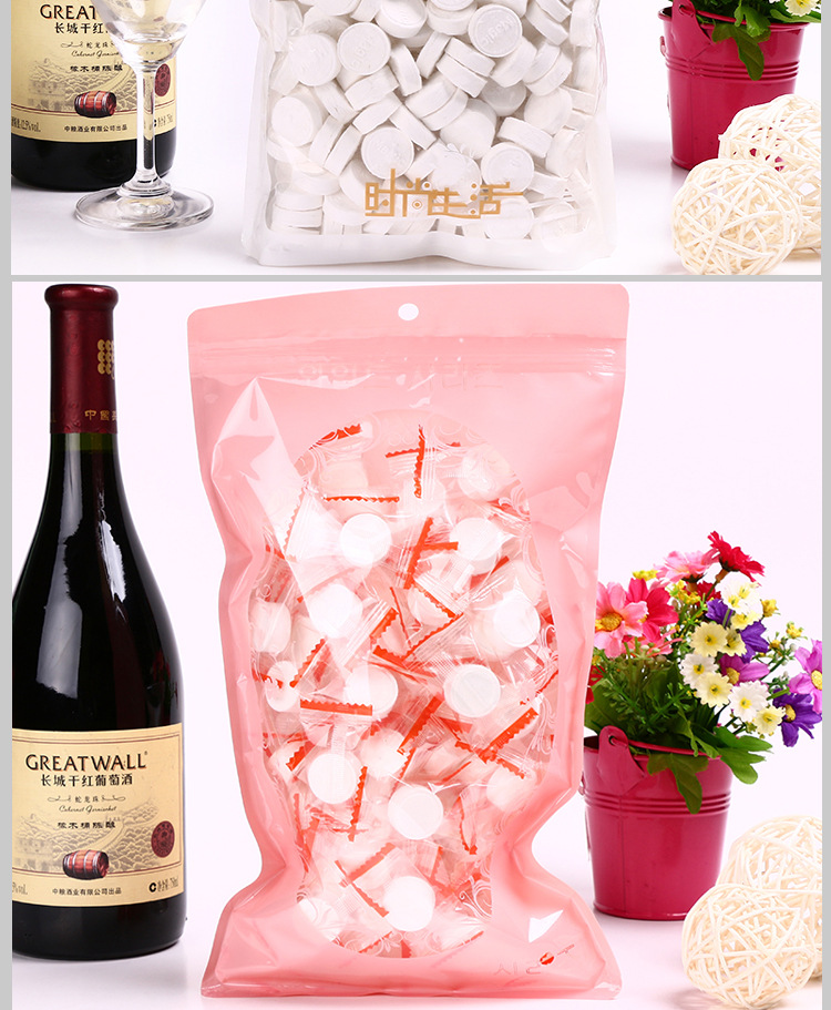 Wholesale compressed towels, mini disposable, convenient and inexpensive, candy packs, small particles, customizable pic 10